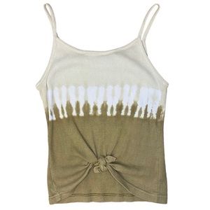 Vintage No Boundaries Tie Dye Cotton Tank Top